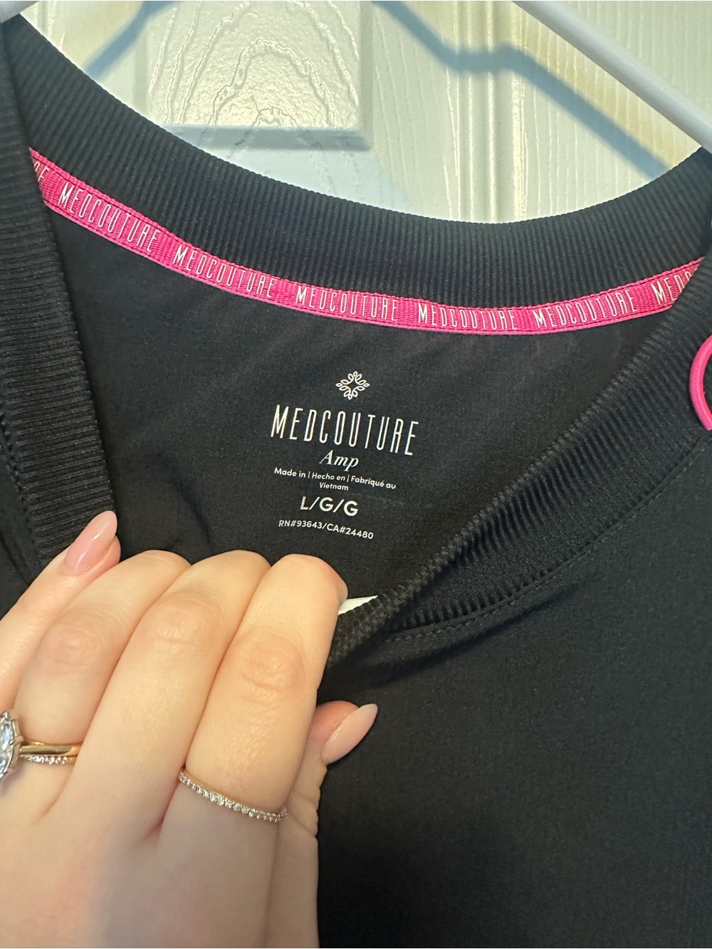 Med Couture Scrub Vest, Top, Joggers, and Undershirt lot - Picture 5 of 5